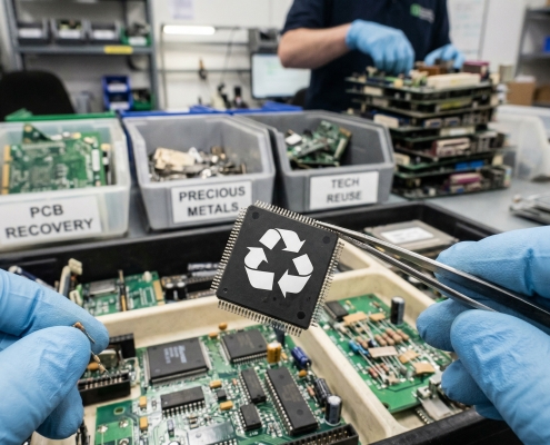 Recycling services for electronics