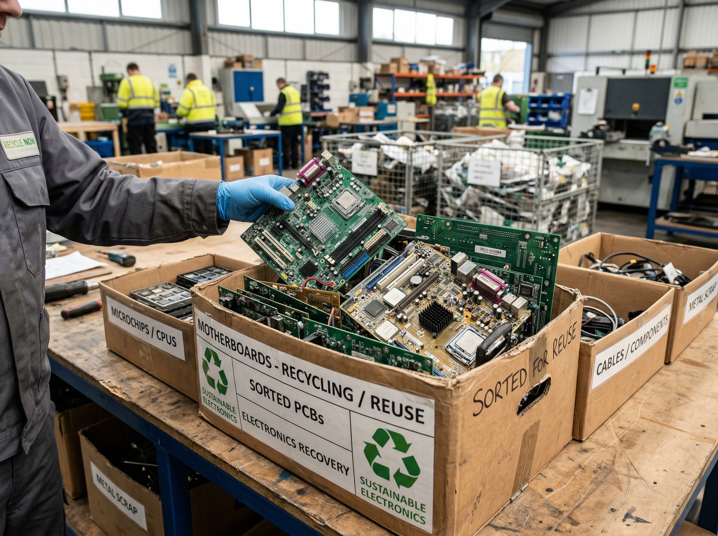 a representation of professional managed ITAD services