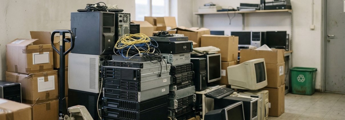 Managing equipment removal