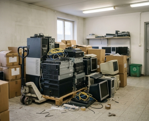 Managing equipment removal