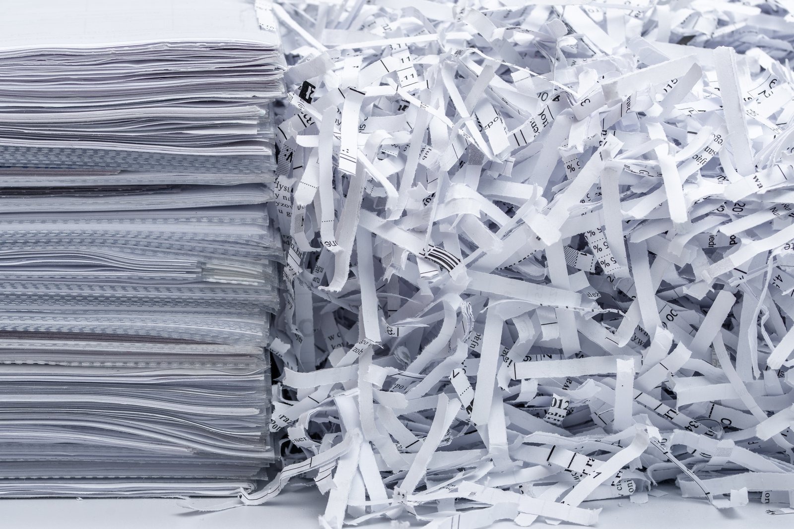 Scheduled shredding is necessary, especially for companies that record and process sensitive information.
