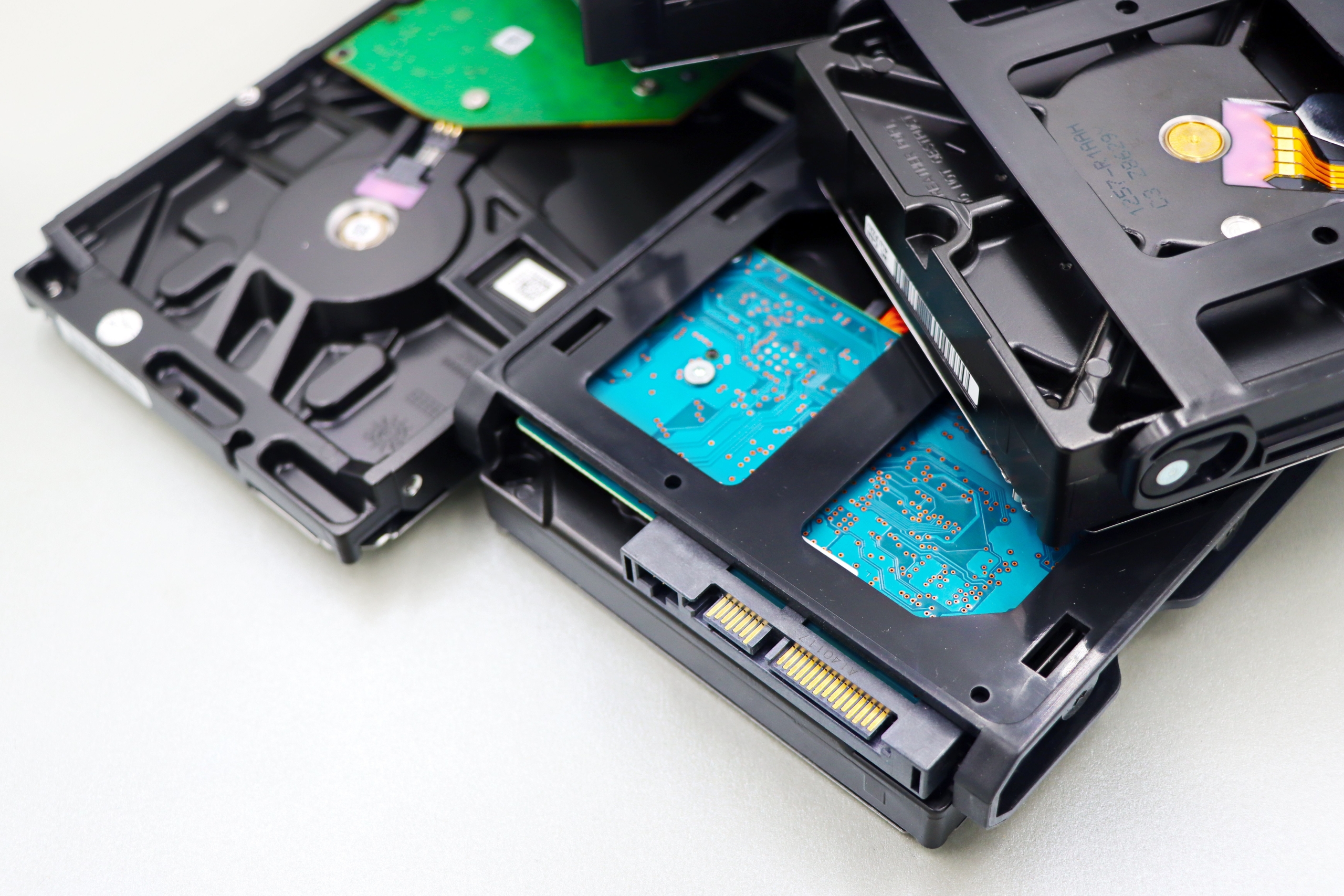 Storage devices play an important role in corporate computer recycling.